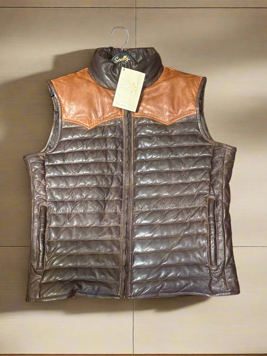 Scully Leather leatherwear vest