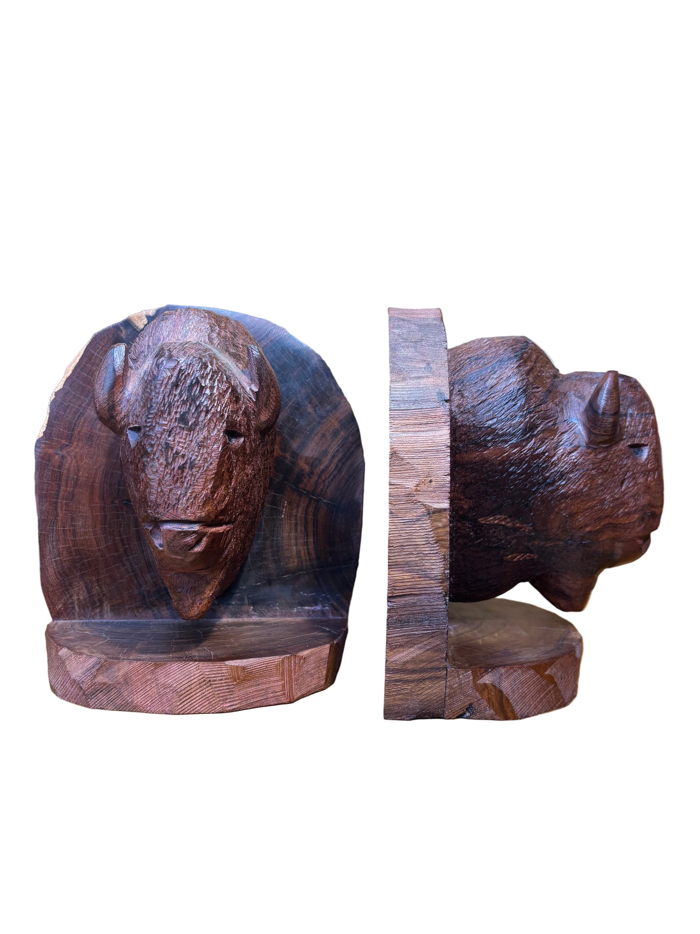 Ironwood Buffalo Bookends