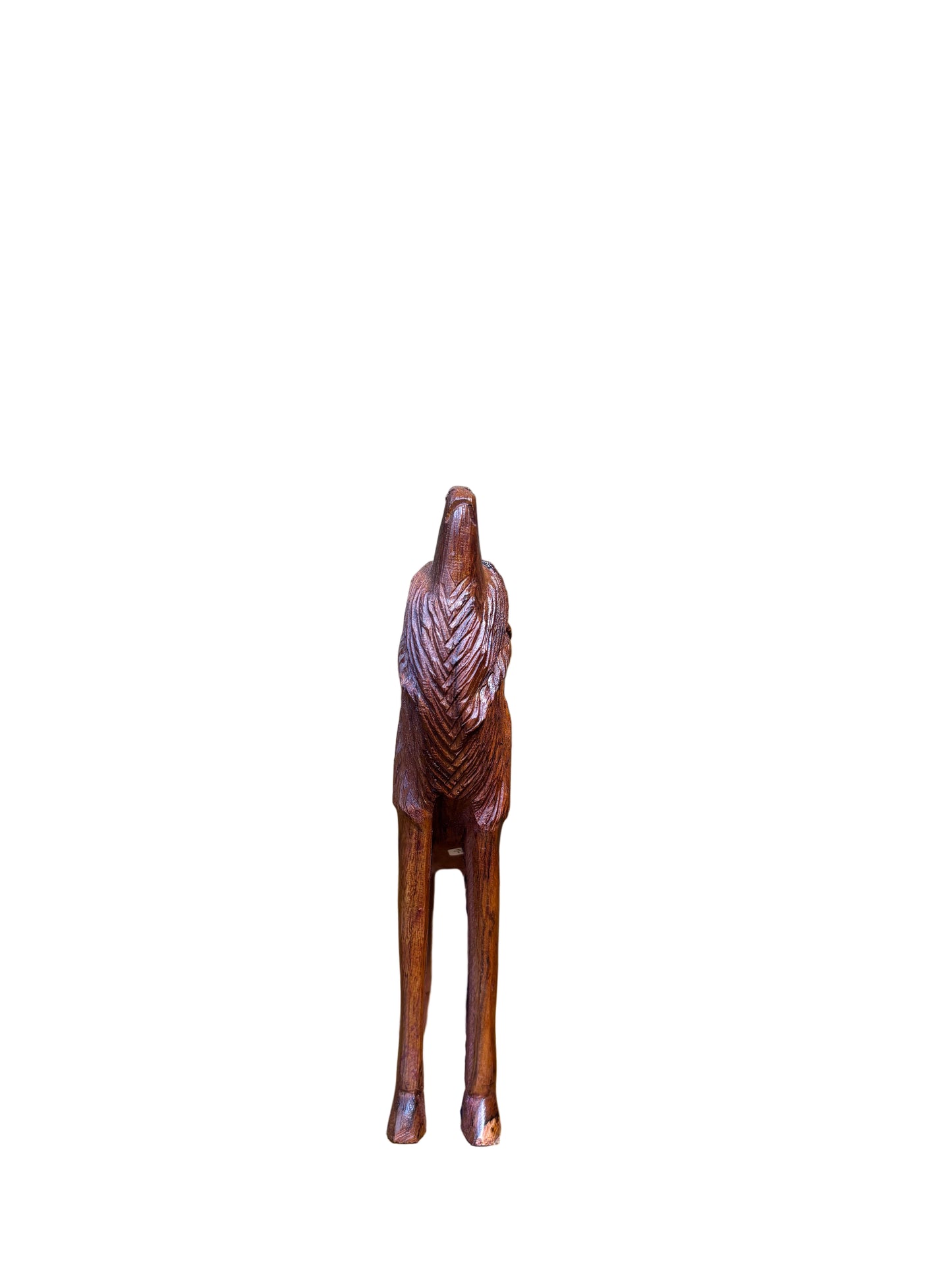 Ironwood Wolf Howling Standing Medium