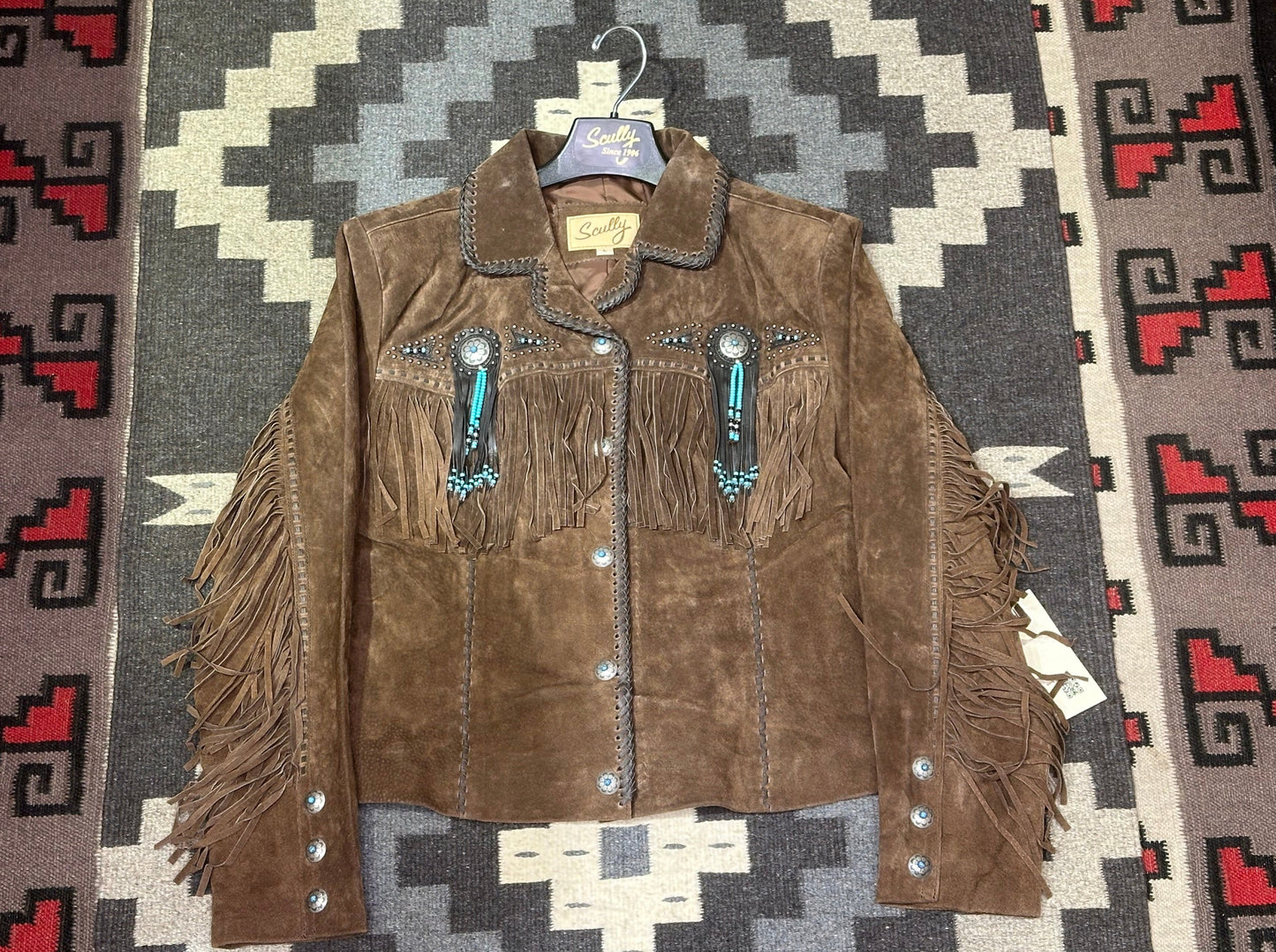 Scully Fringed and Beaded Jacket