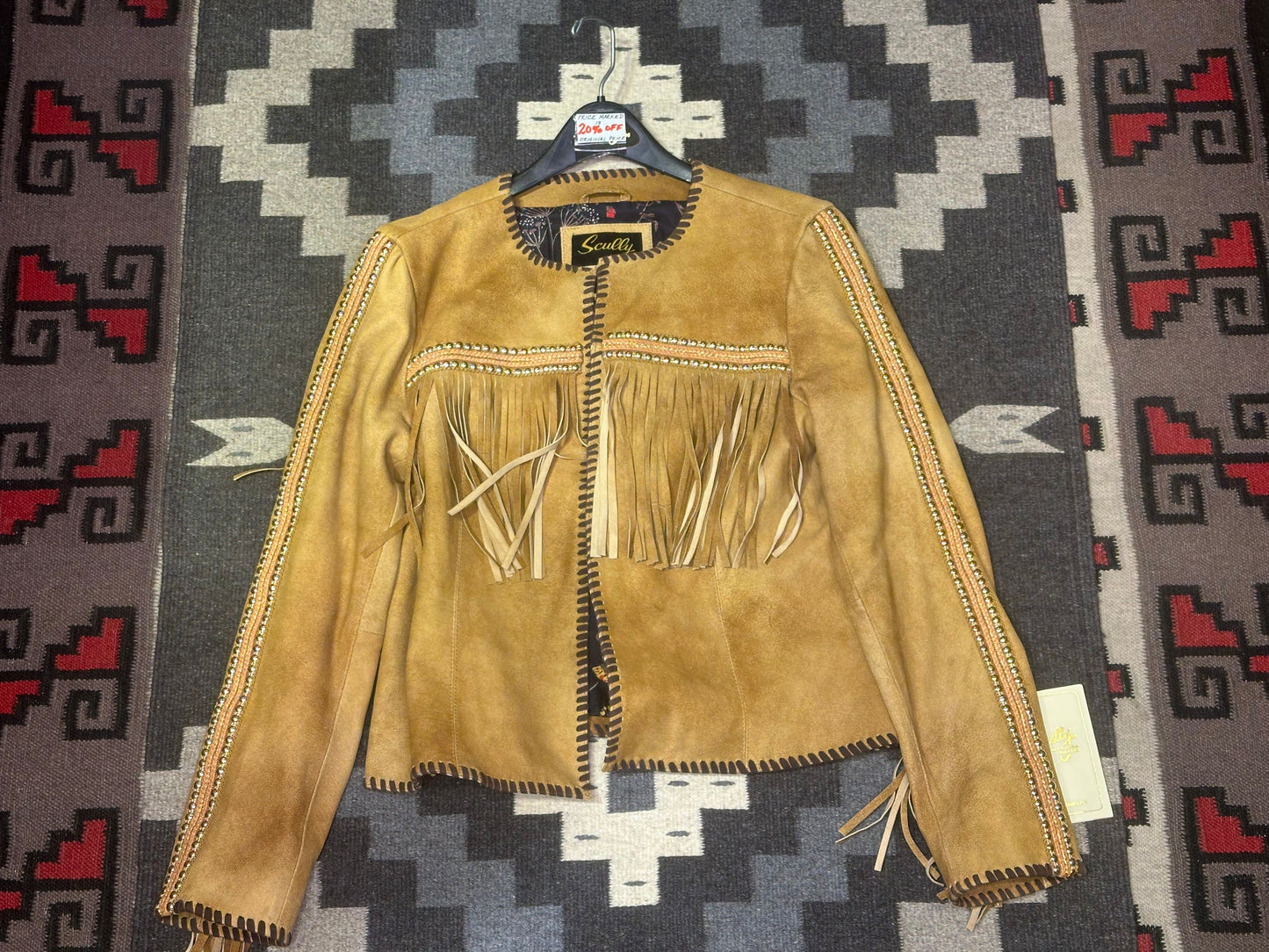 Scully Bolero Jacket Leather