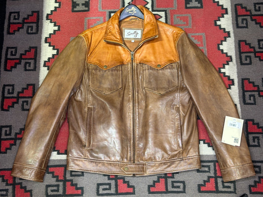 Scully Saddle Tan Jacket