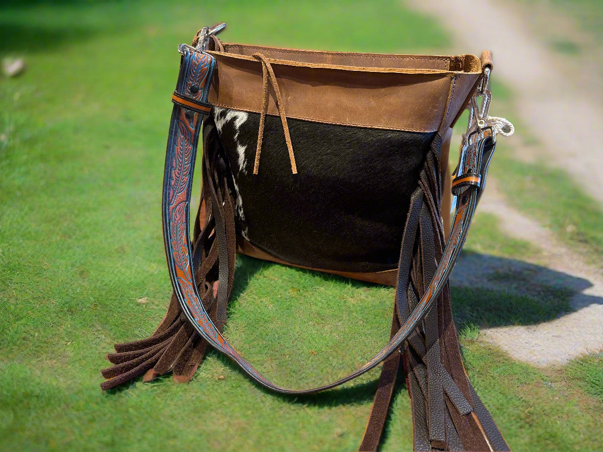 Fringe Hill Cowhide Leather