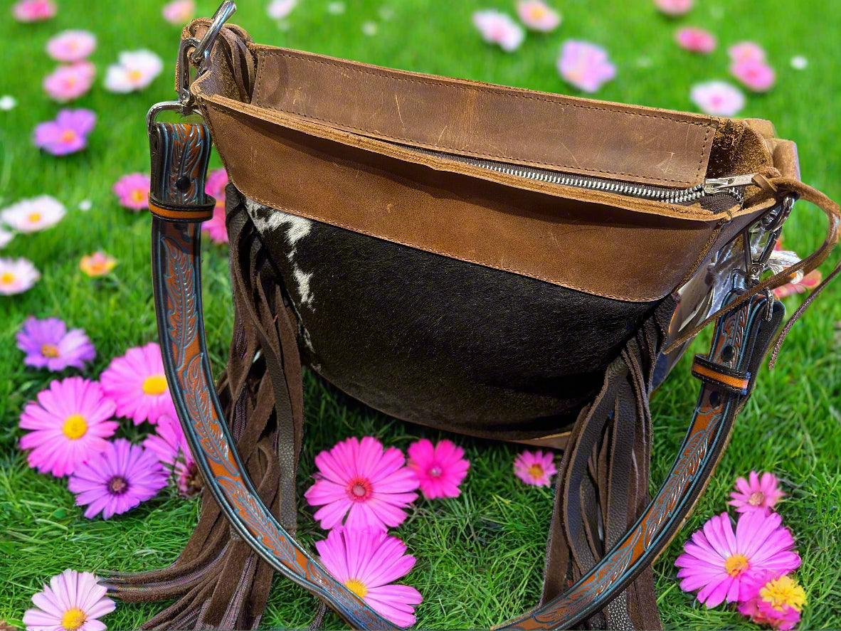 Fringe Hill Cowhide Leather