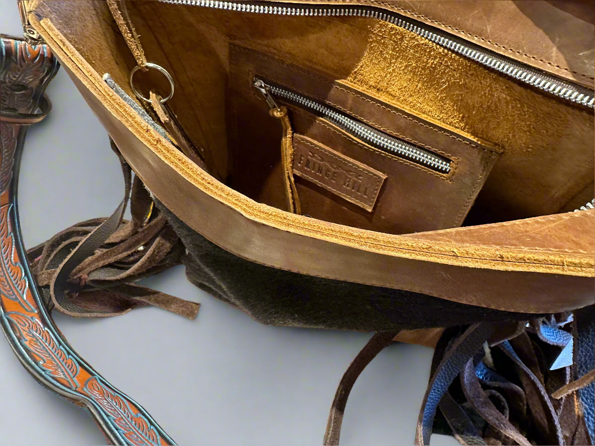 Fringe Hill Cowhide Leather