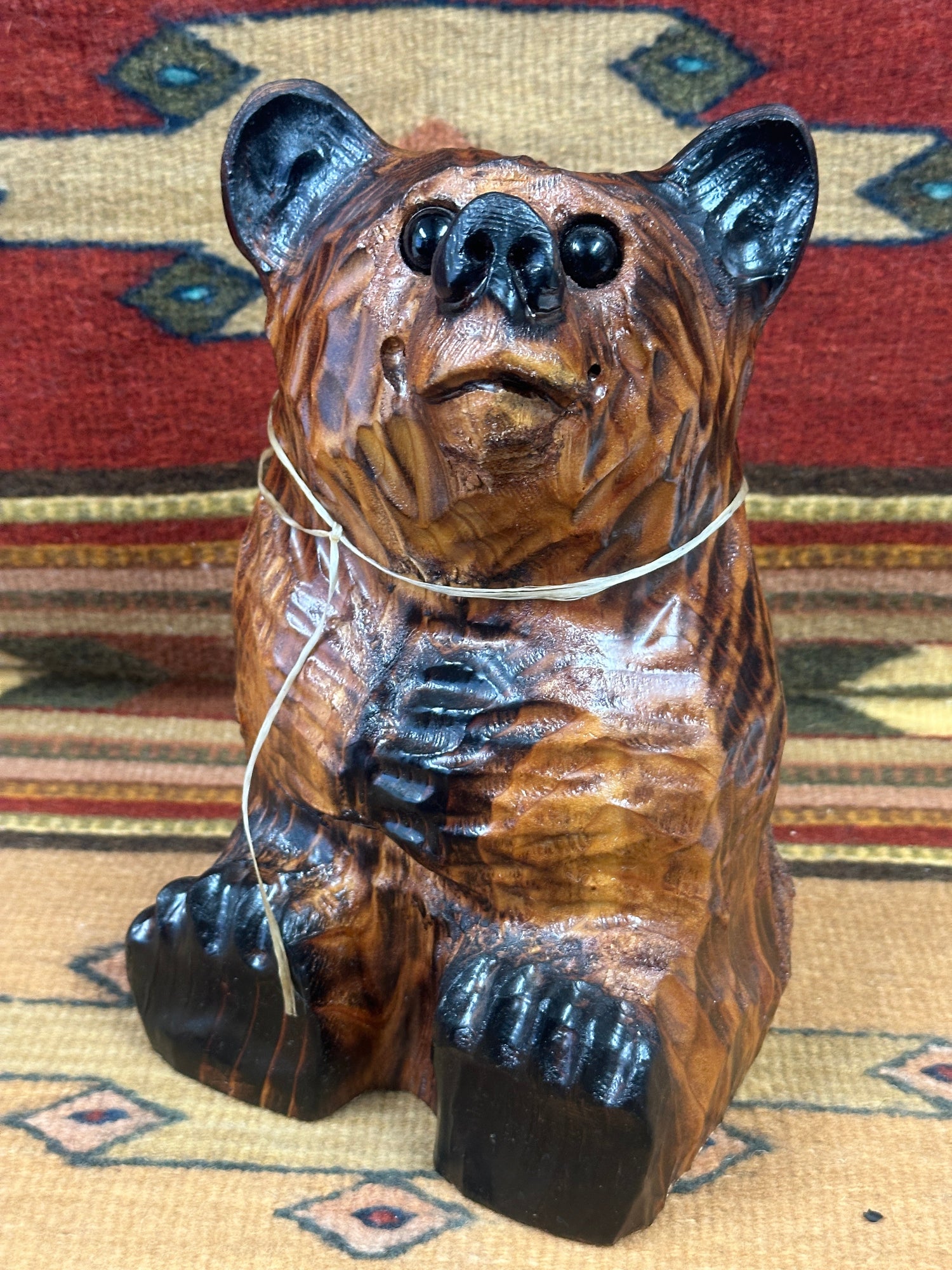 Chainsaw carved Bears and Dogs