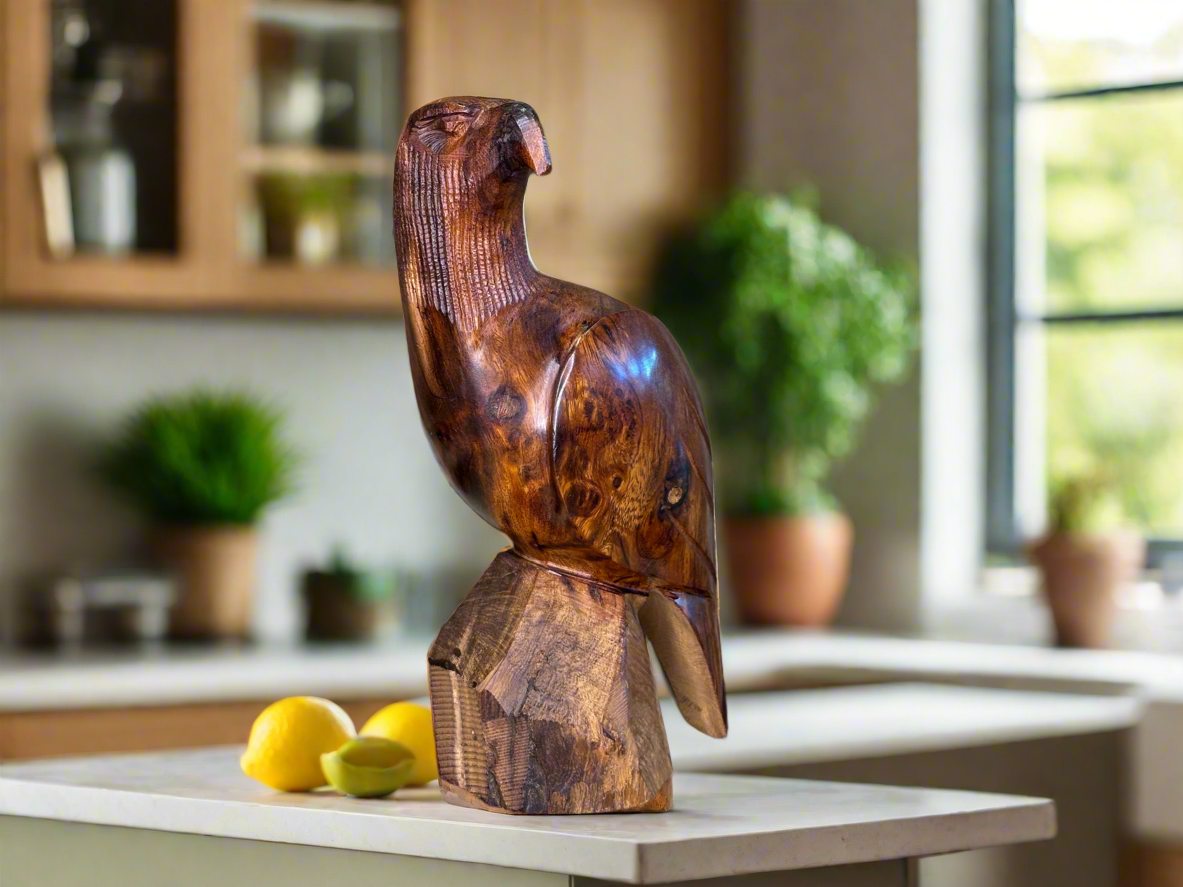Ironwood Eagle Carving Large