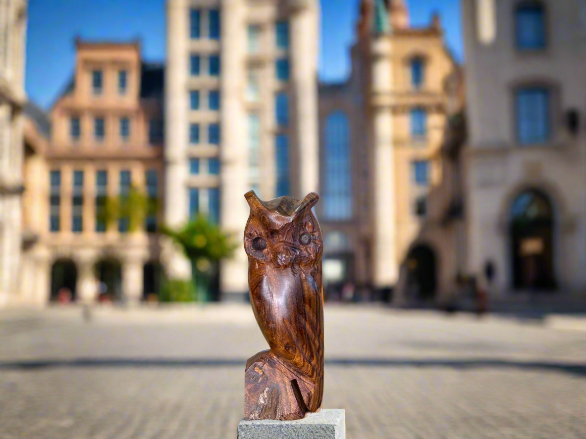 Ironwood Owl Carving Medium