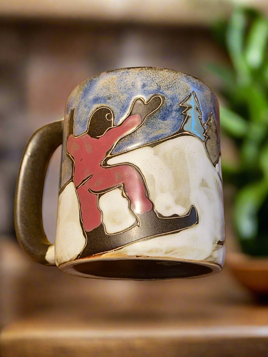 Mara Mug Snowboarders Round