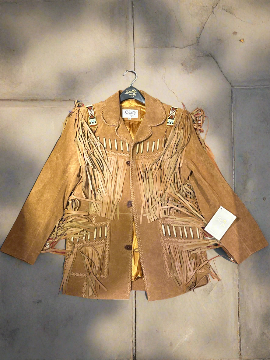 Scully Leather Mens Bourbon Boar Suede Jacket