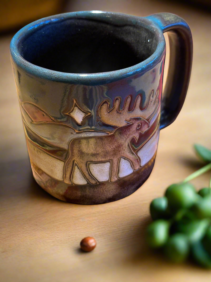 Mara Mugs Moose Round