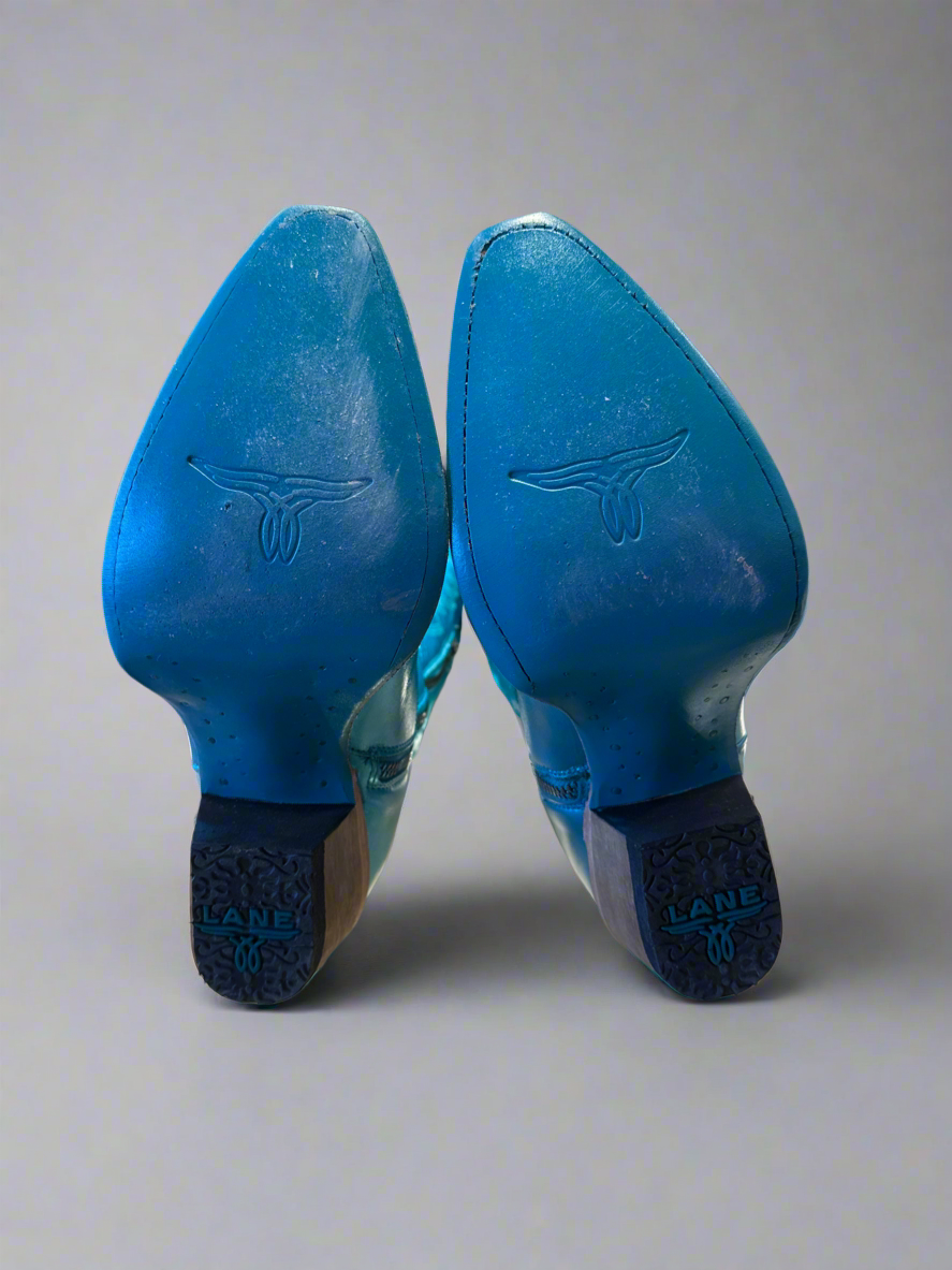 Lane boots SmokeShow Turquoise.