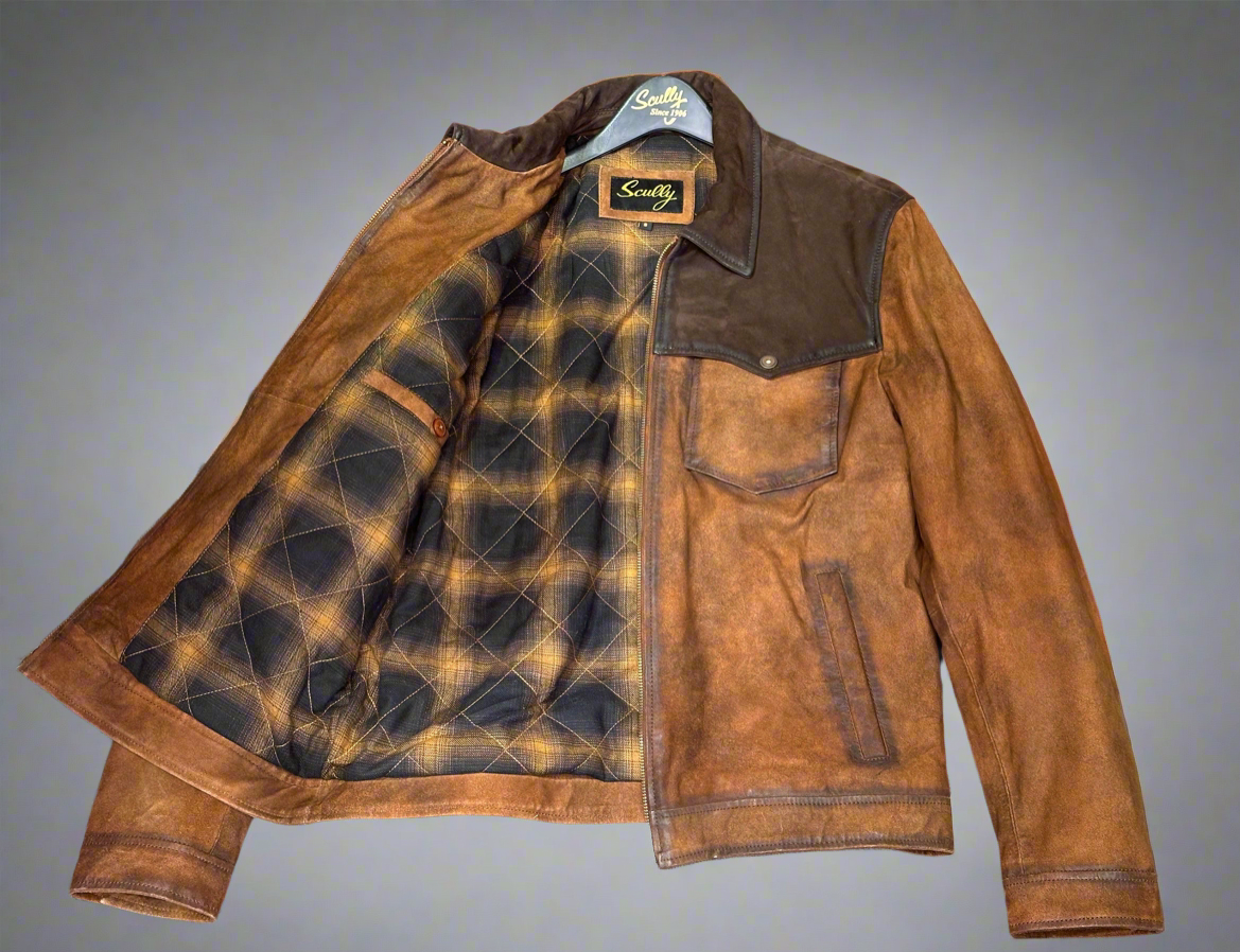 Scully Leather Zip Up Jacket