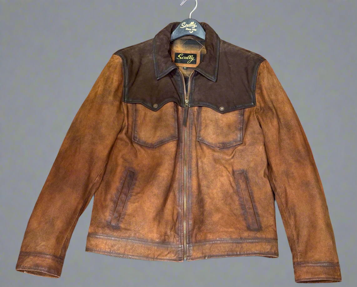 Scully Leather Zip Up Jacket