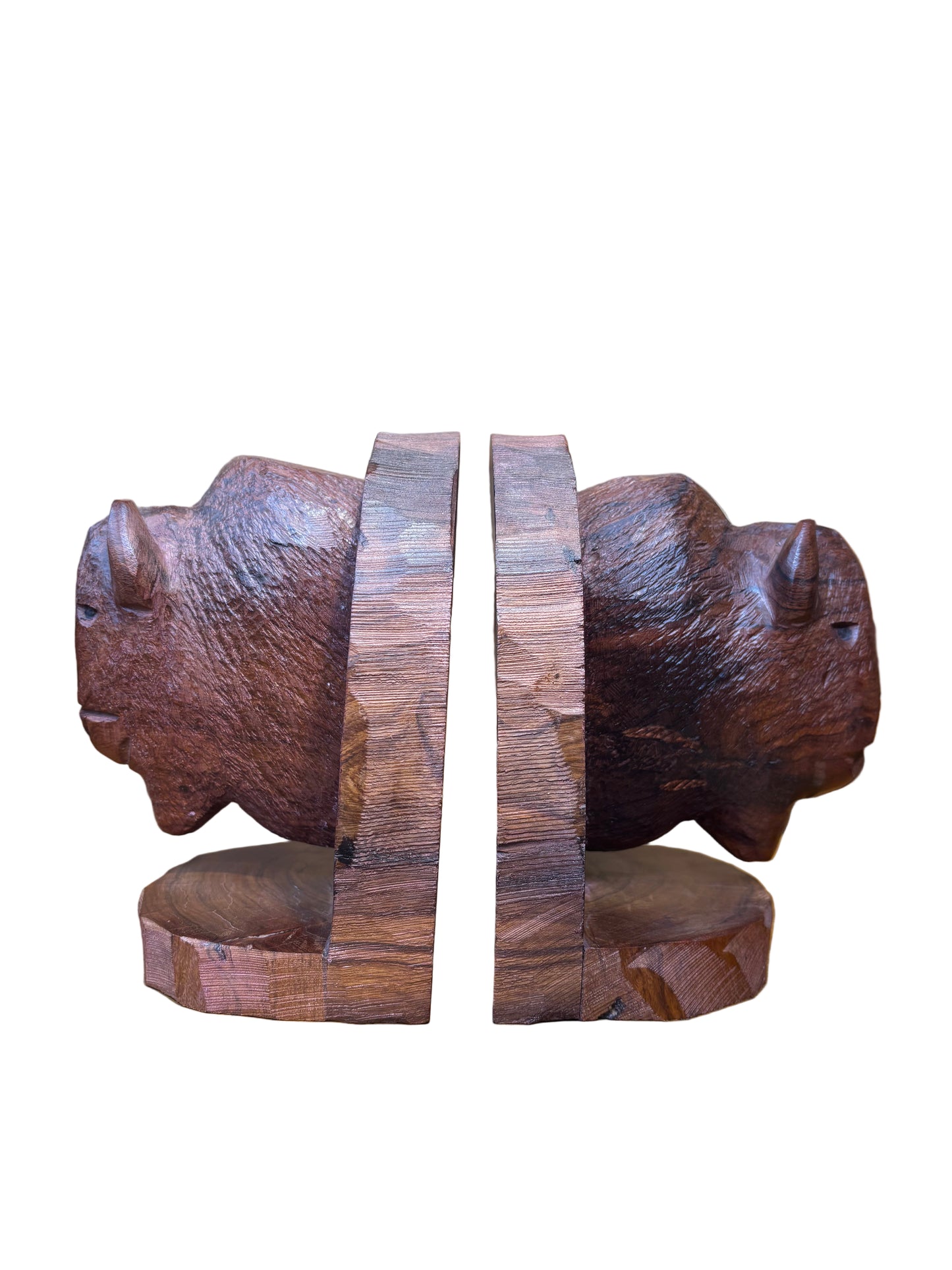 Ironwood Buffalo Bookends
