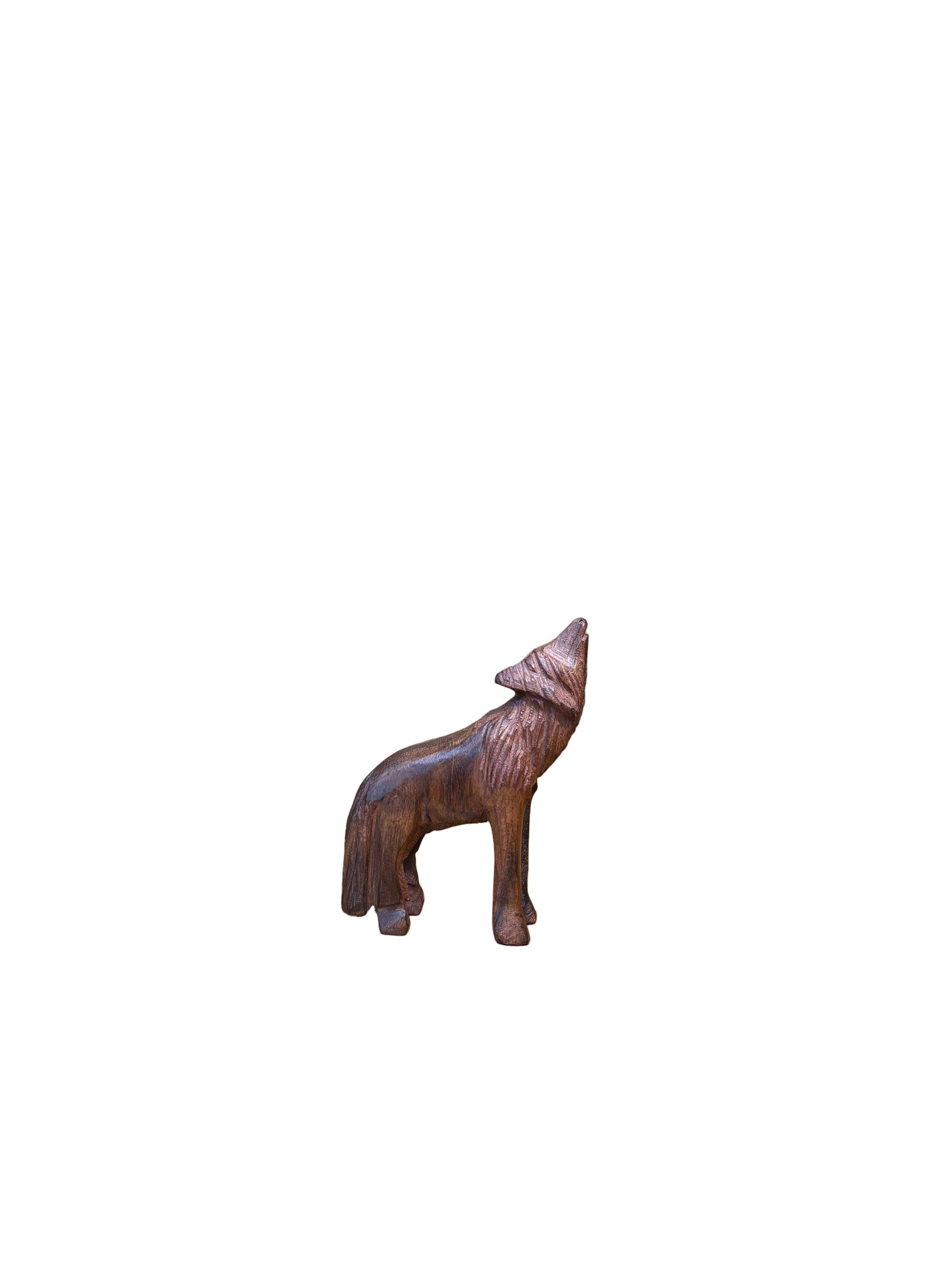 Ironwood Wolf Howling Standing Extra Small