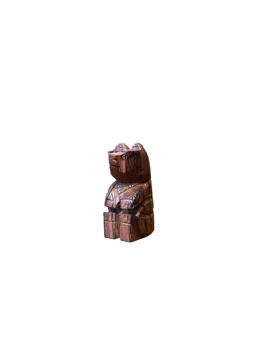 Ironwood Bear Sitting Micro Small