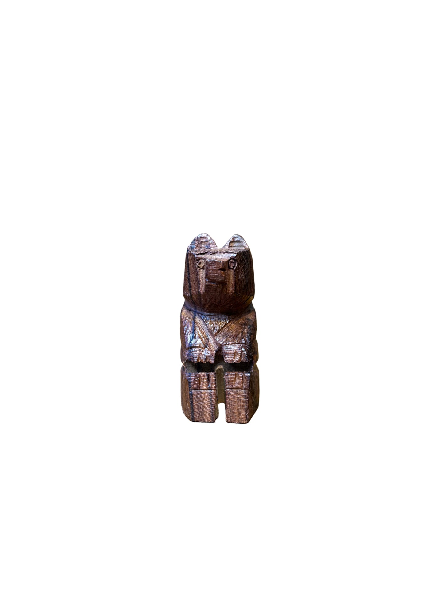 Ironwood Bear Sitting Micro Small