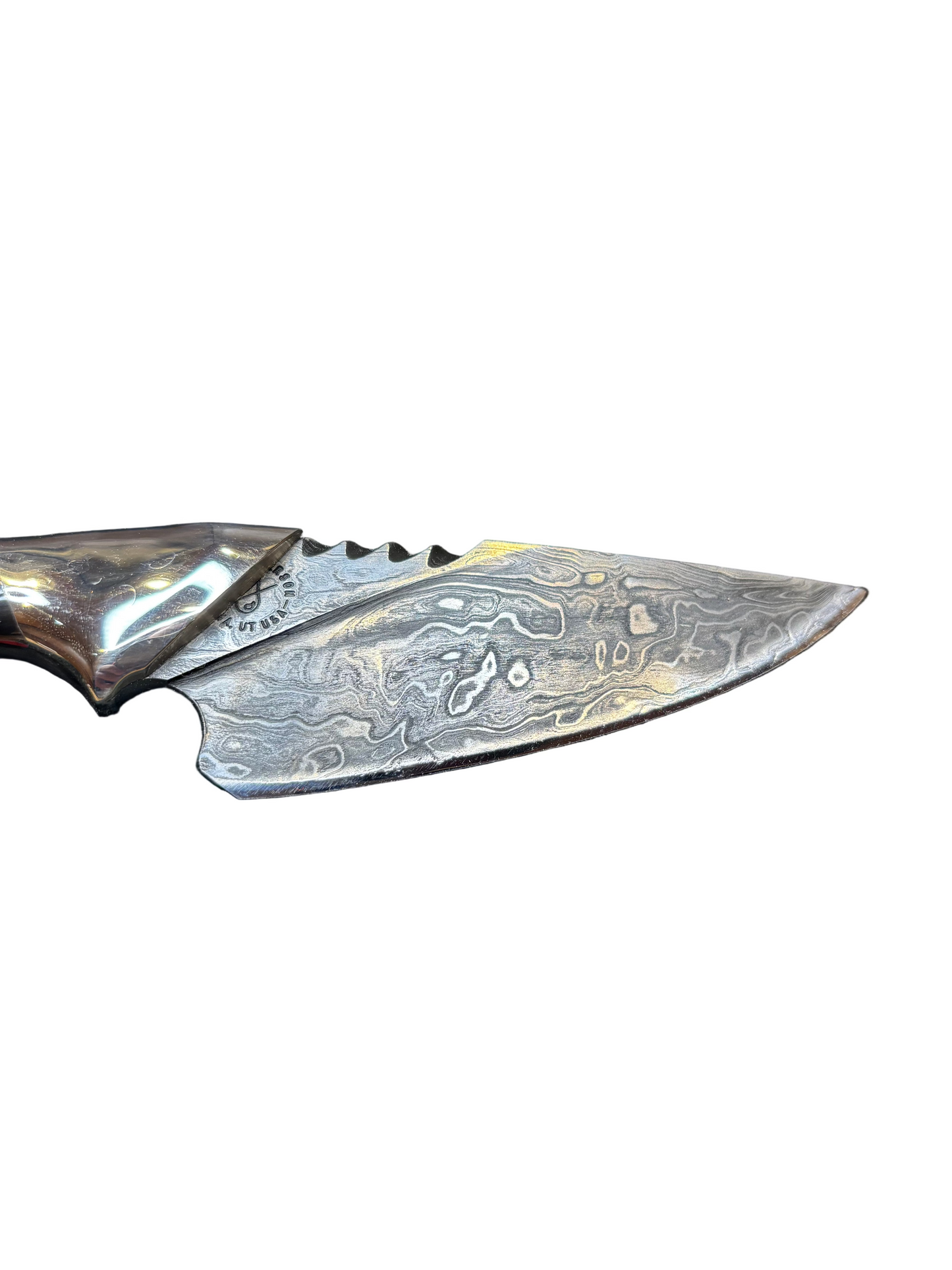 Chris Peterson Damascus Blade