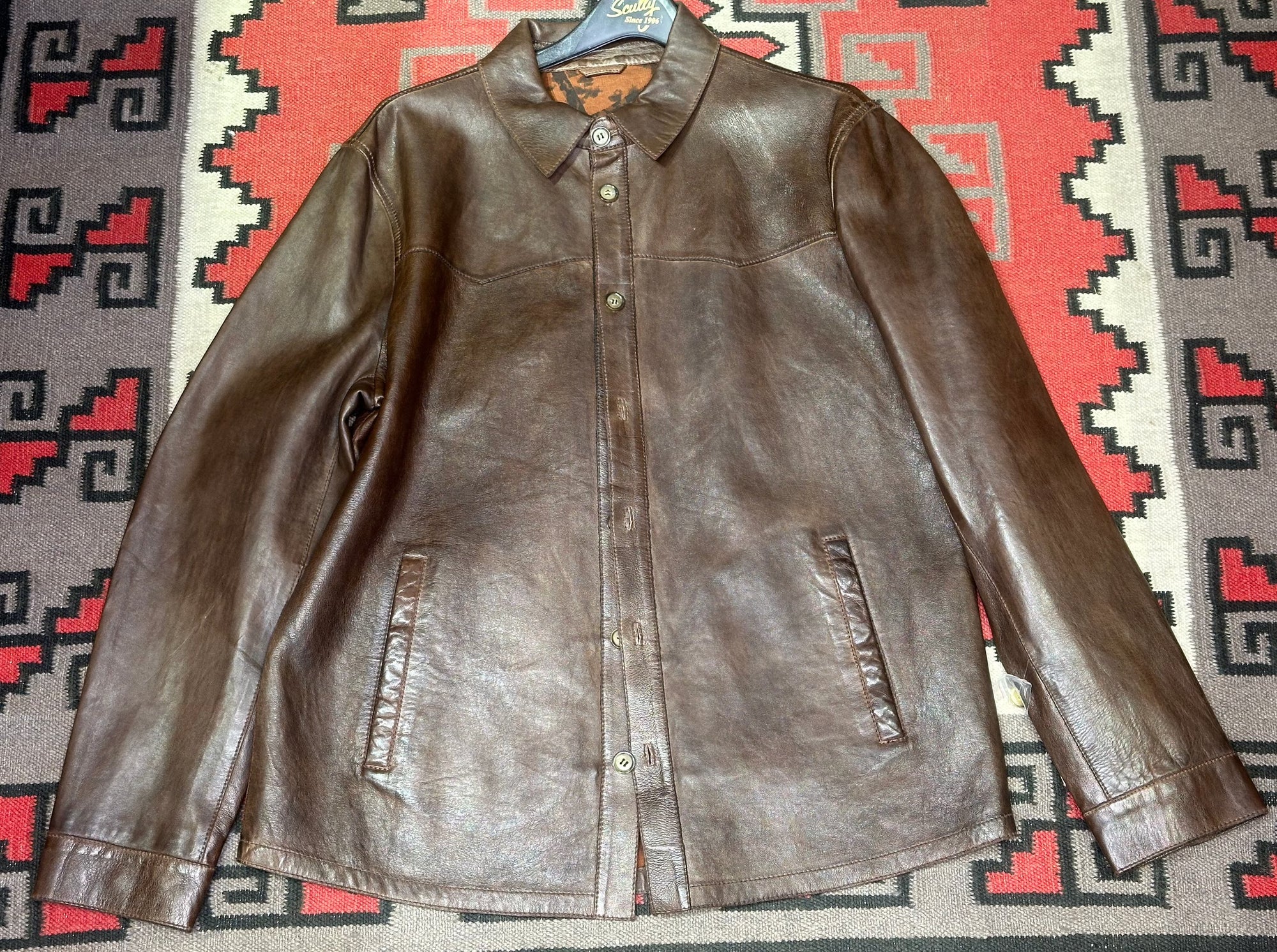 Scully Leather Shirt Jacket