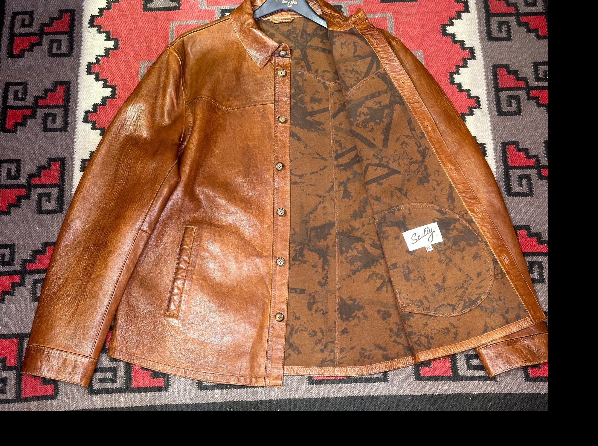 Scully Leather Shirt Jacket