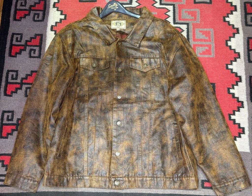 Scully Faux Jean Jacket
