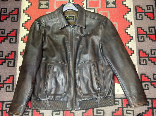 Insulated Leather Jacket.