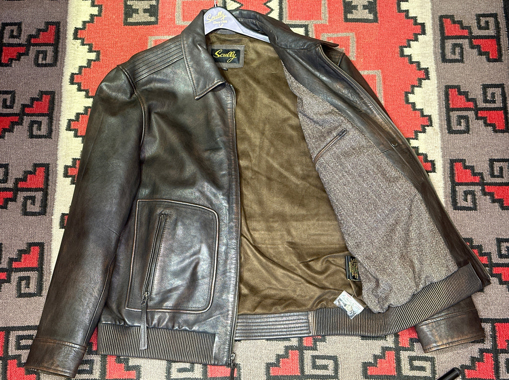 Scully Insulated Leather Jacket.