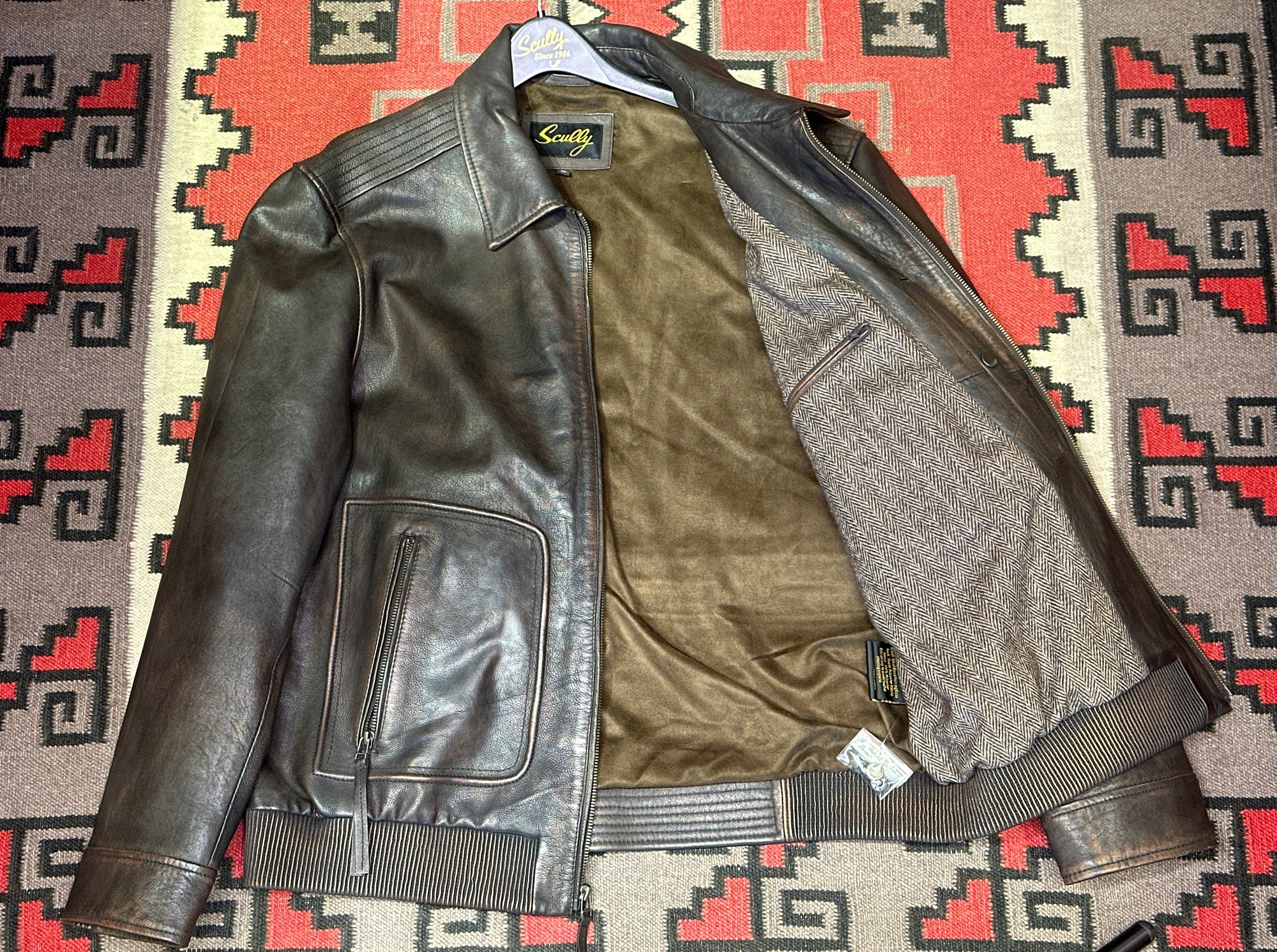 Scully Insulated Leather Jacket.