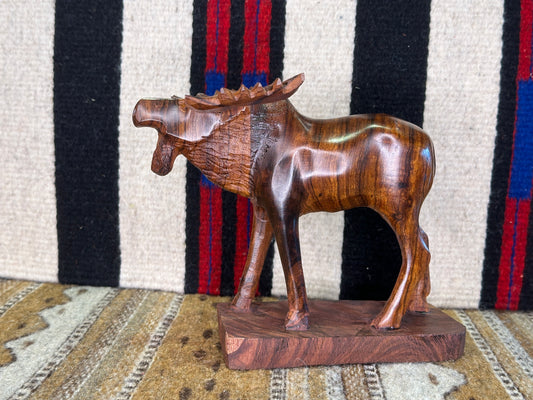 Ironwood Moose Carving XL