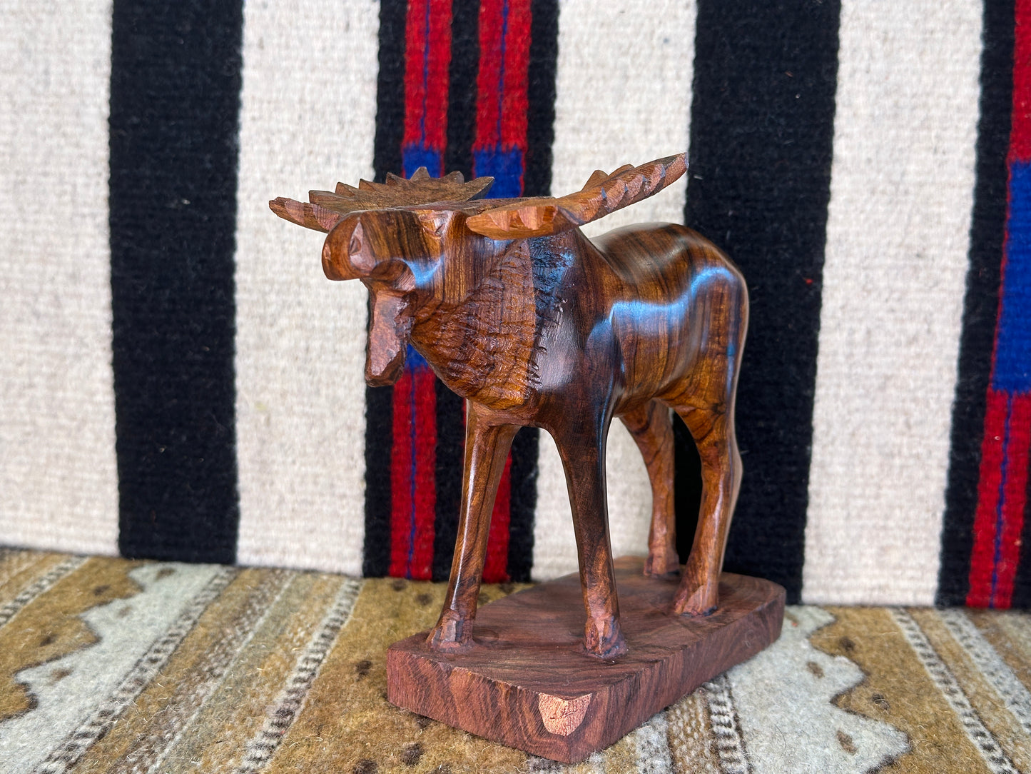 Ironwood Moose Carving XL