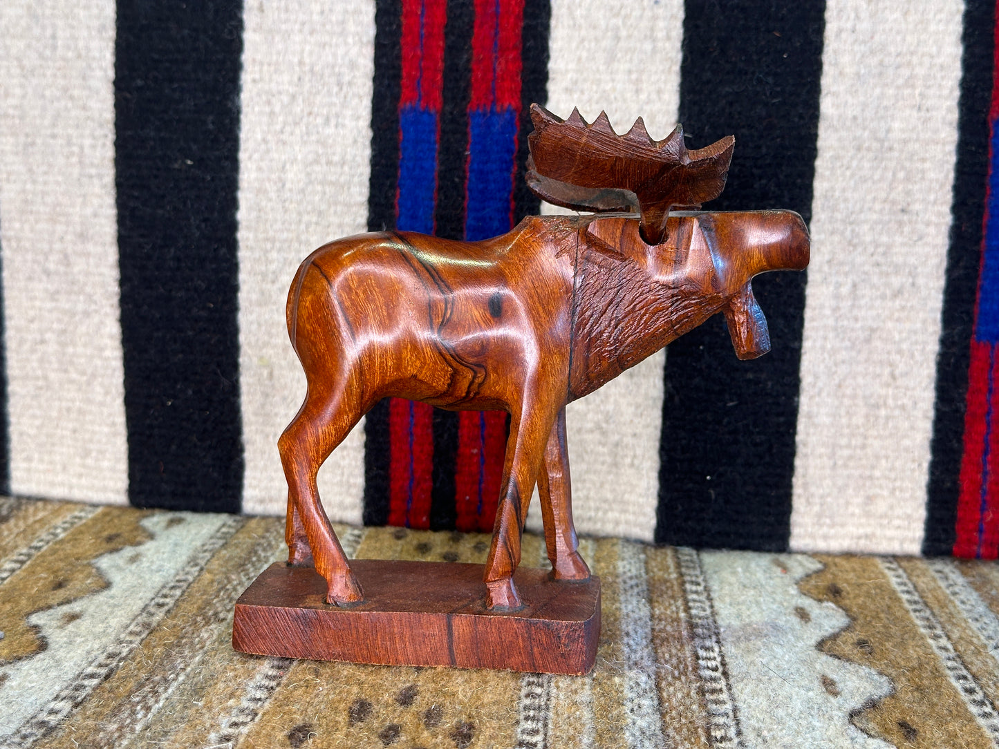 Ironwood Moose Carving Large