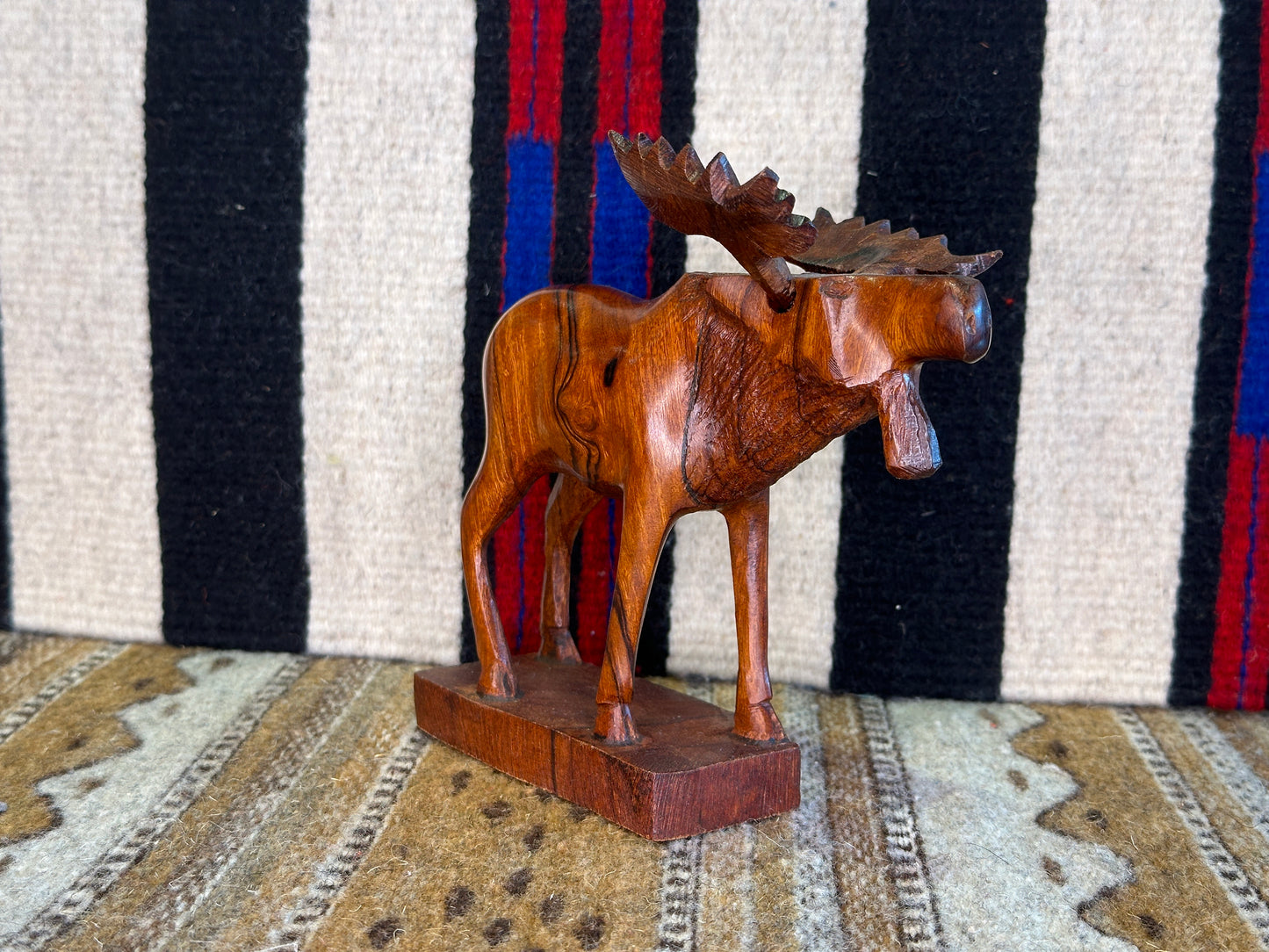 Ironwood Moose Carving Large