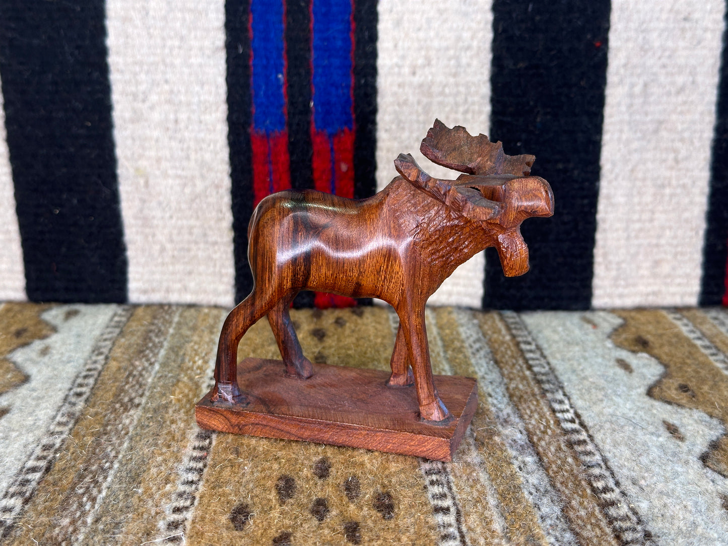 Ironwood Moose Carving Medium