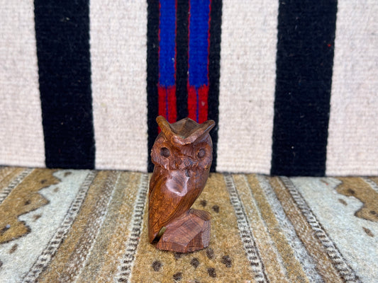 Ironwood Owl Carving Small