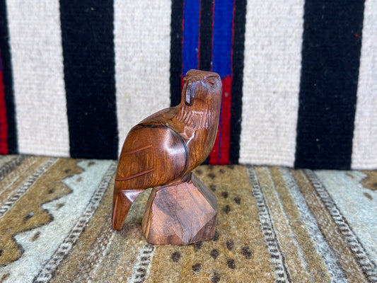 Ironwood Eagle Carving