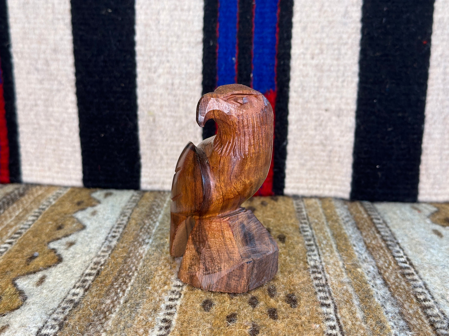 Ironwood Eagle Carving