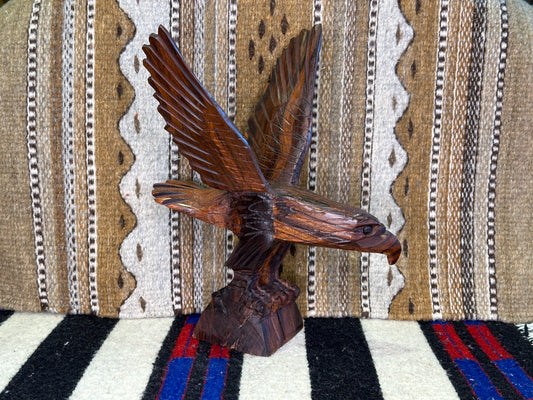 Ironwood Eagle Carving Large