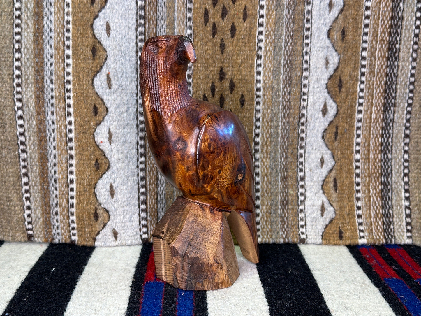 Ironwood Eagle Carving Large