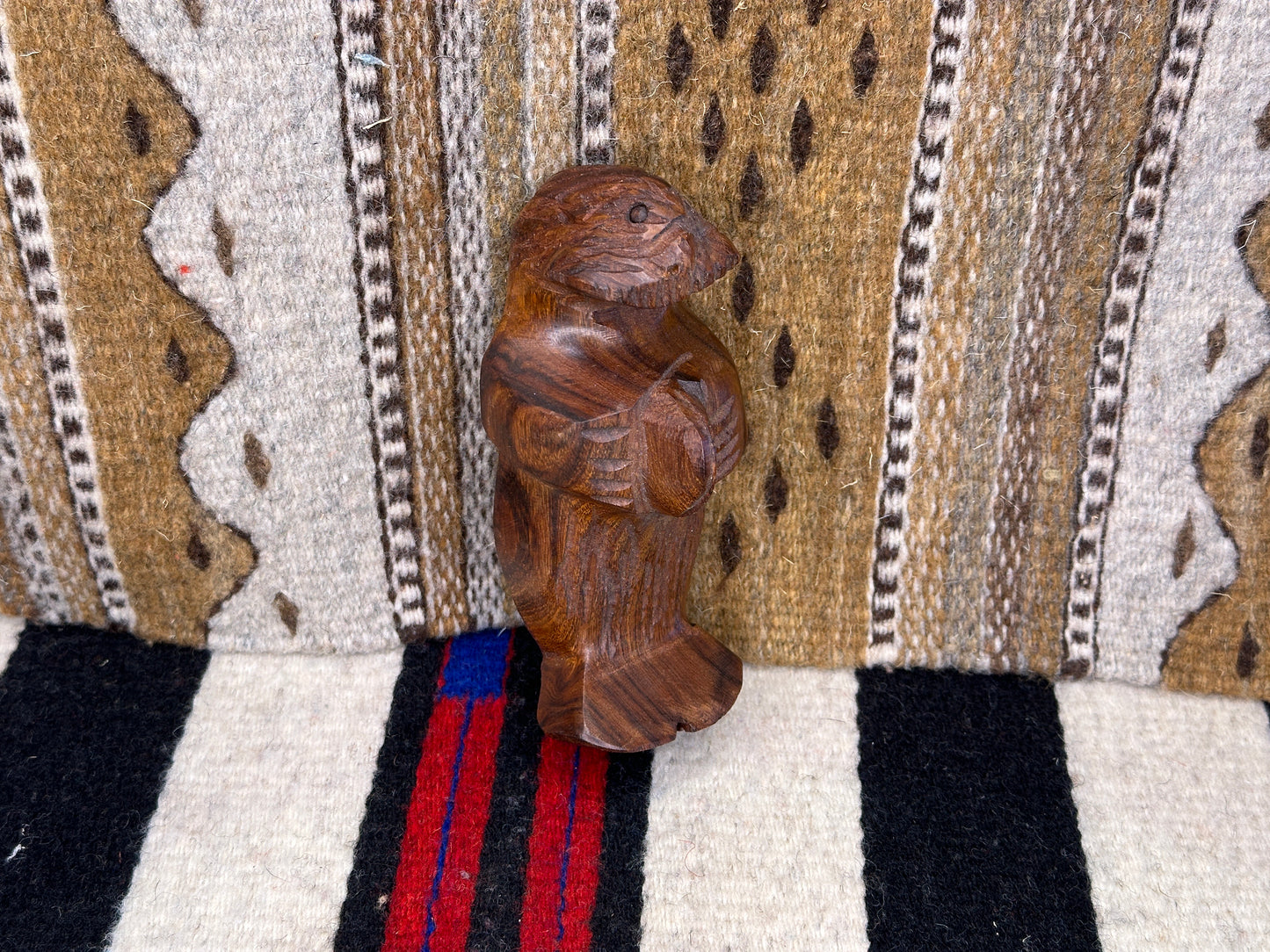 Large Ironwood Otter Carving