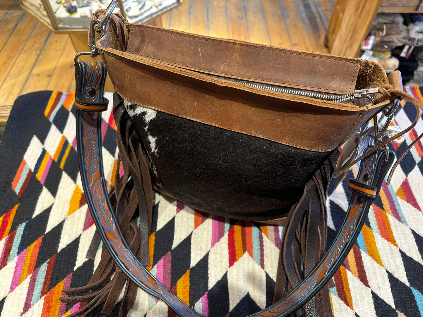 Fringe Hill Cowhide Leather