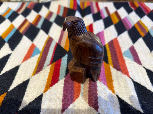 Ironwood Eagle Carving Small