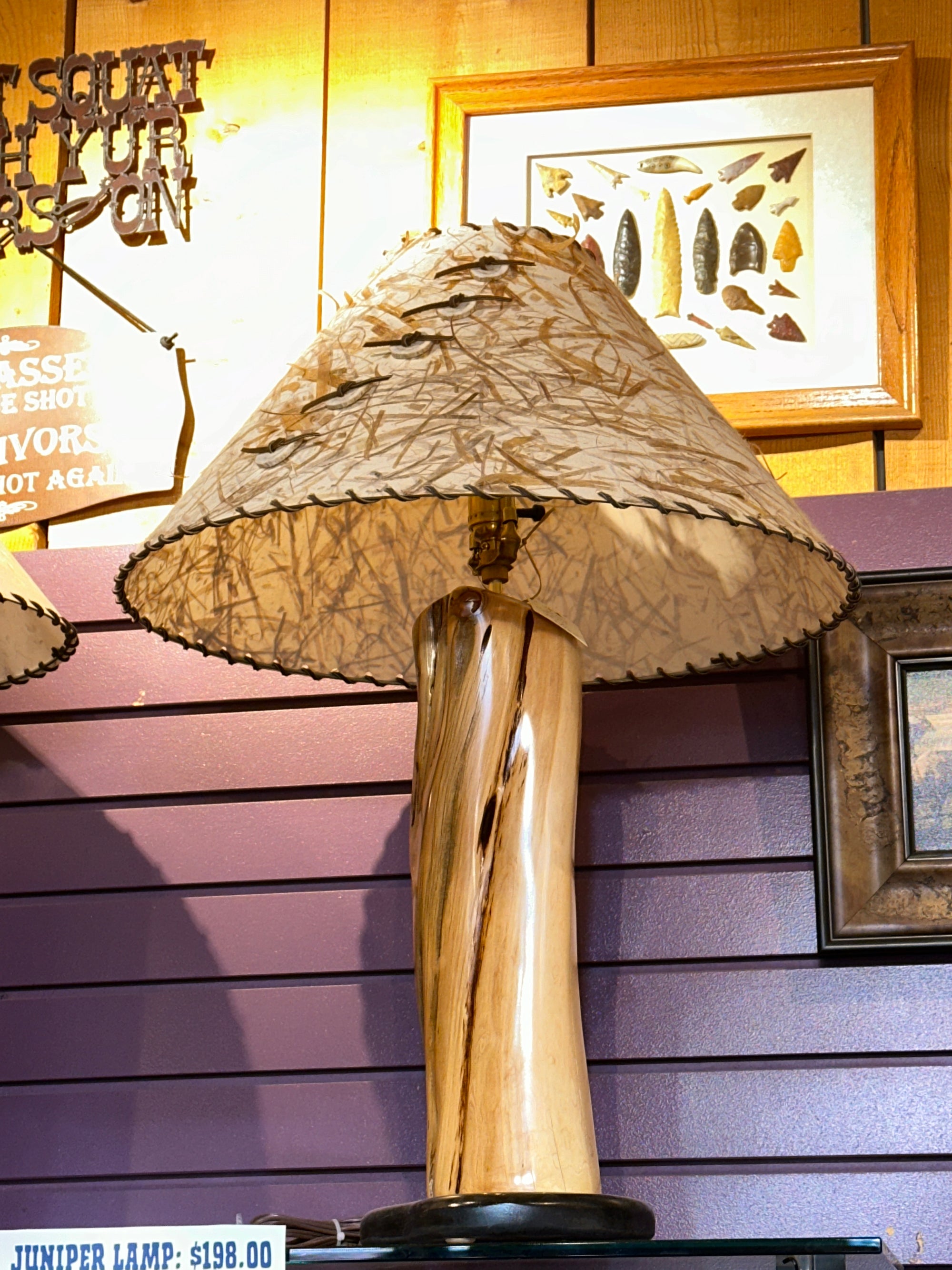 Juniper Lamp