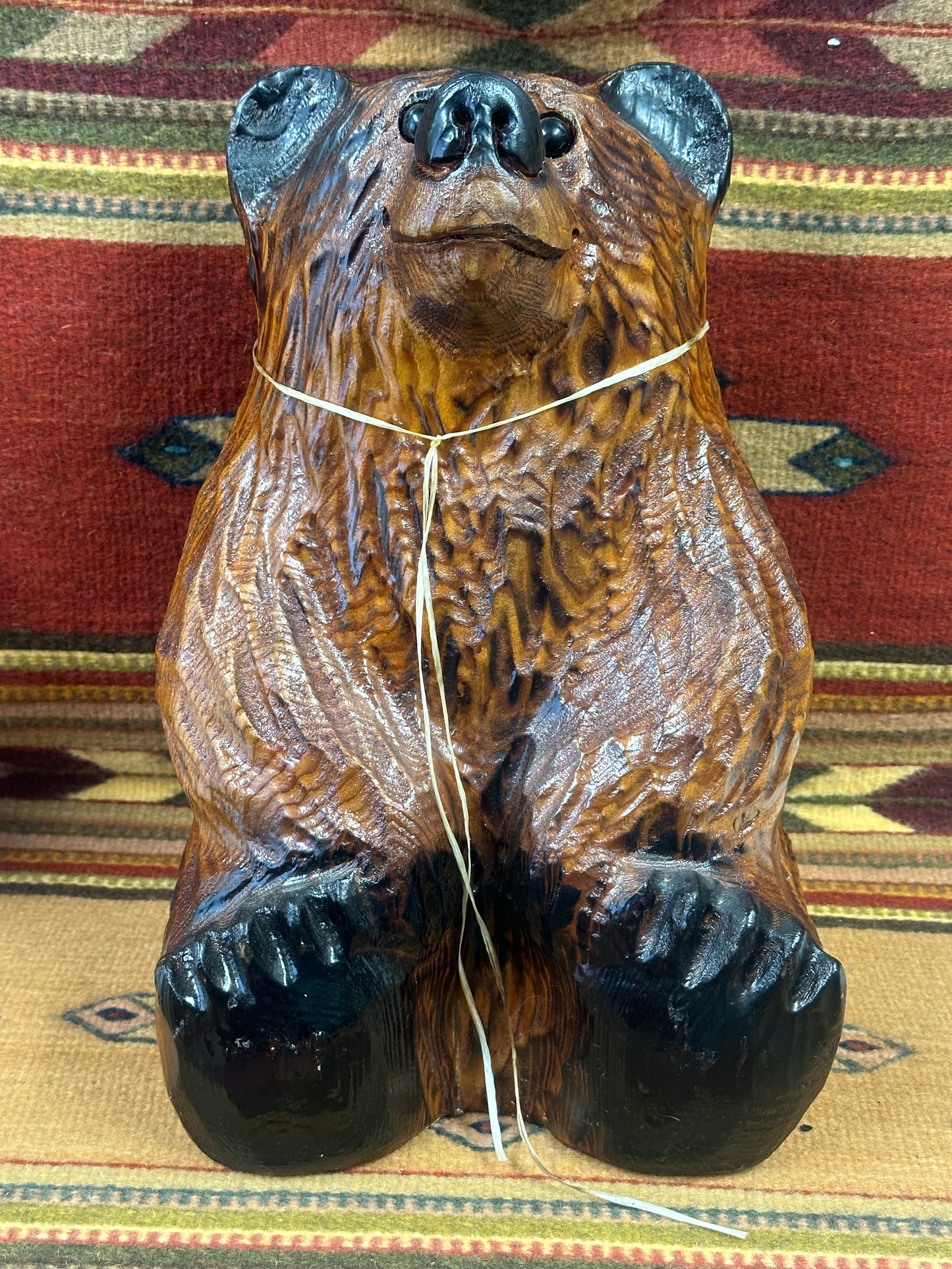 Chainsaw Carved Red Ceder Bear 16"