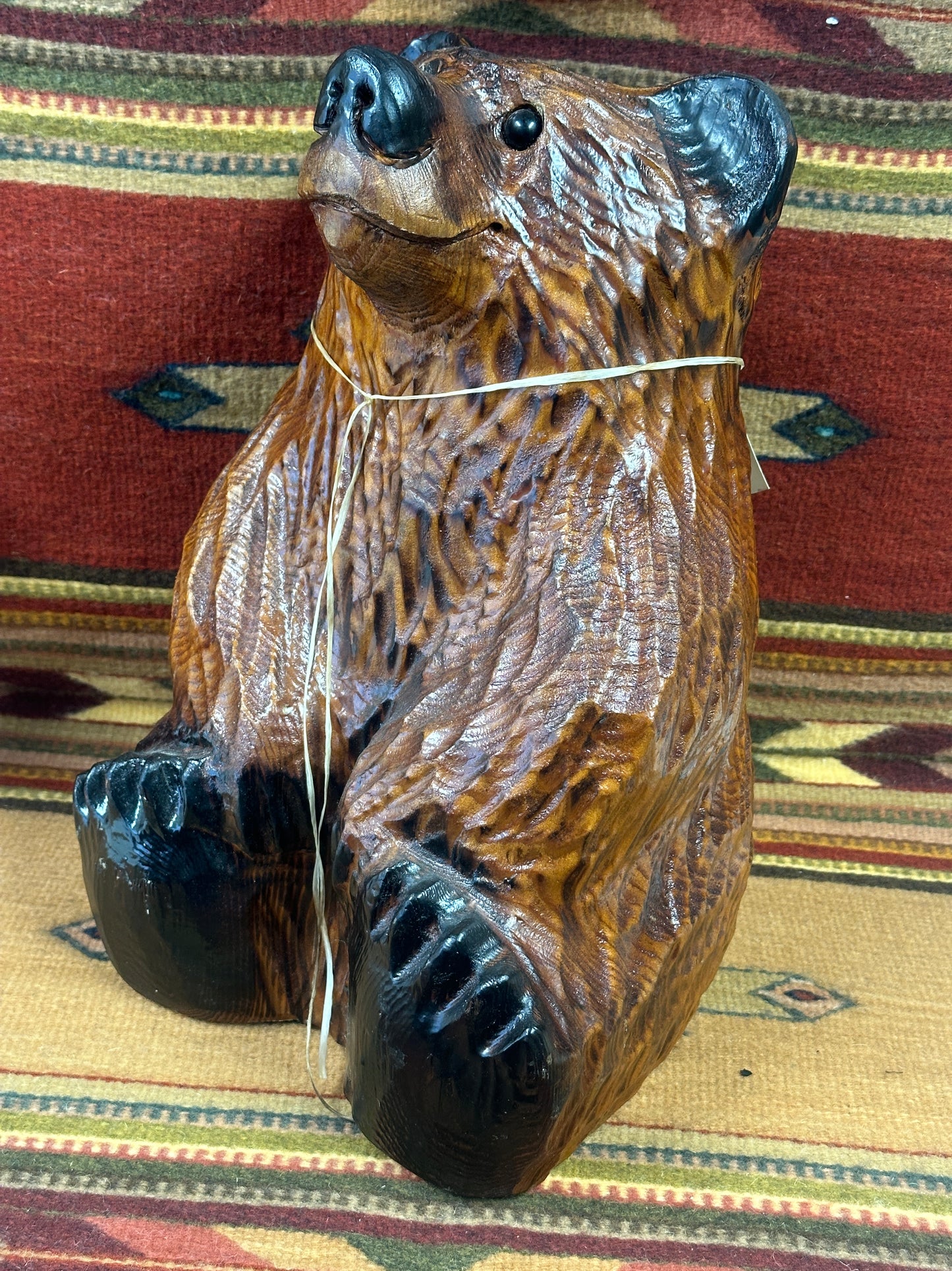 Chainsaw Carved Red Ceder Bear 16"