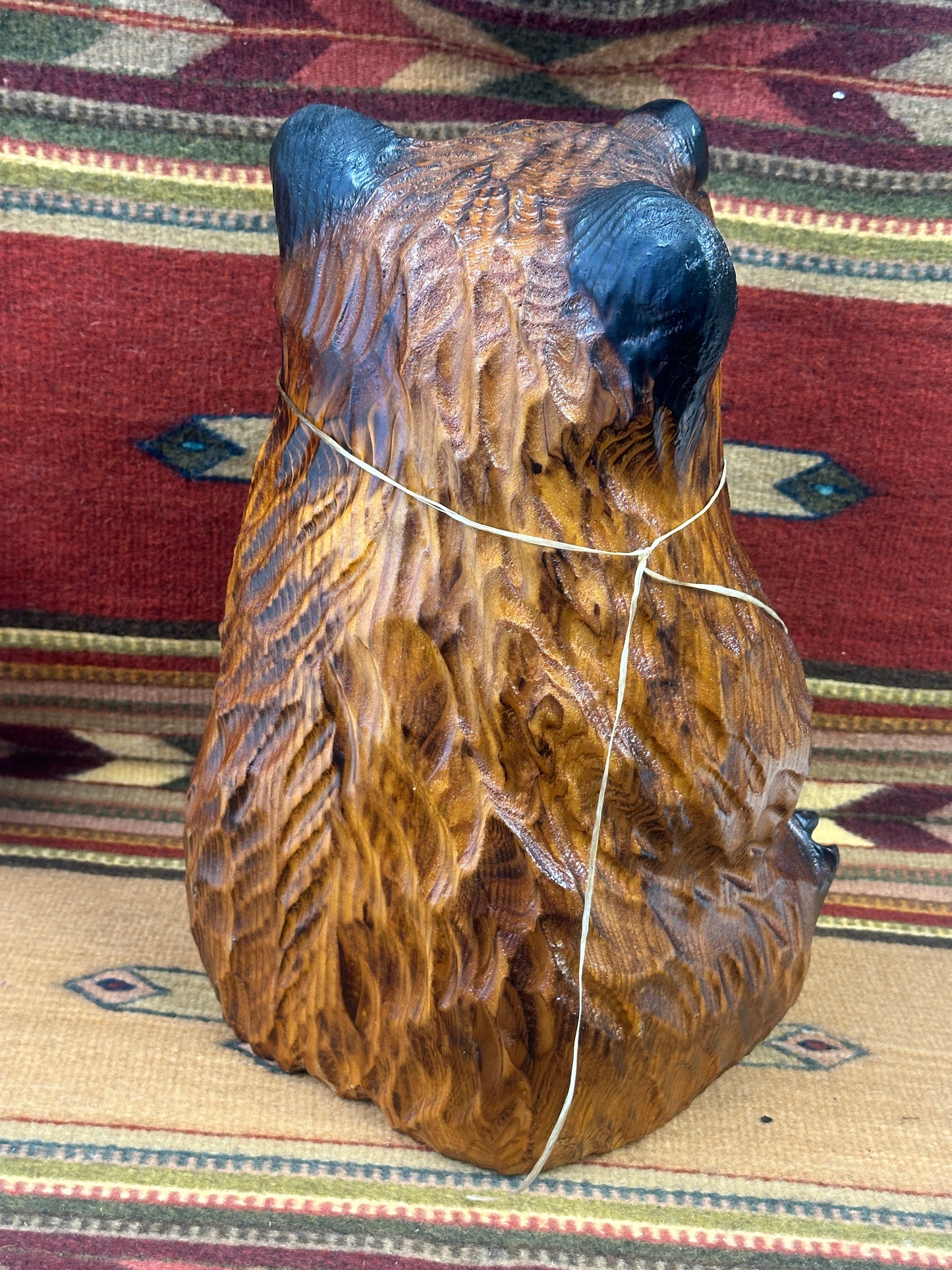 Chainsaw Carved Red Ceder Bear 16"