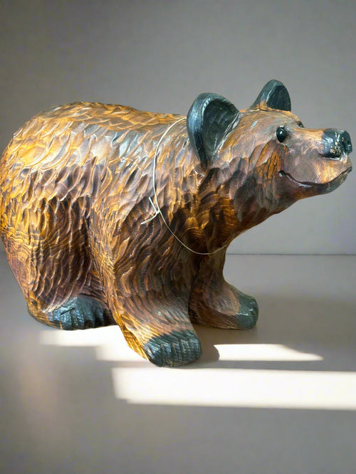 2 foot All Fours Red Cedar Bear